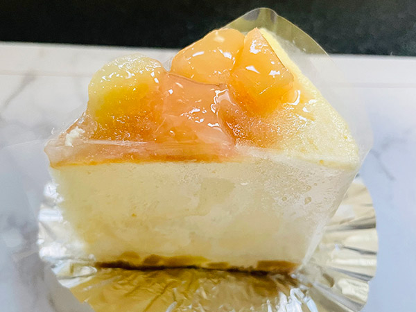桃のチーズケーキの画像2